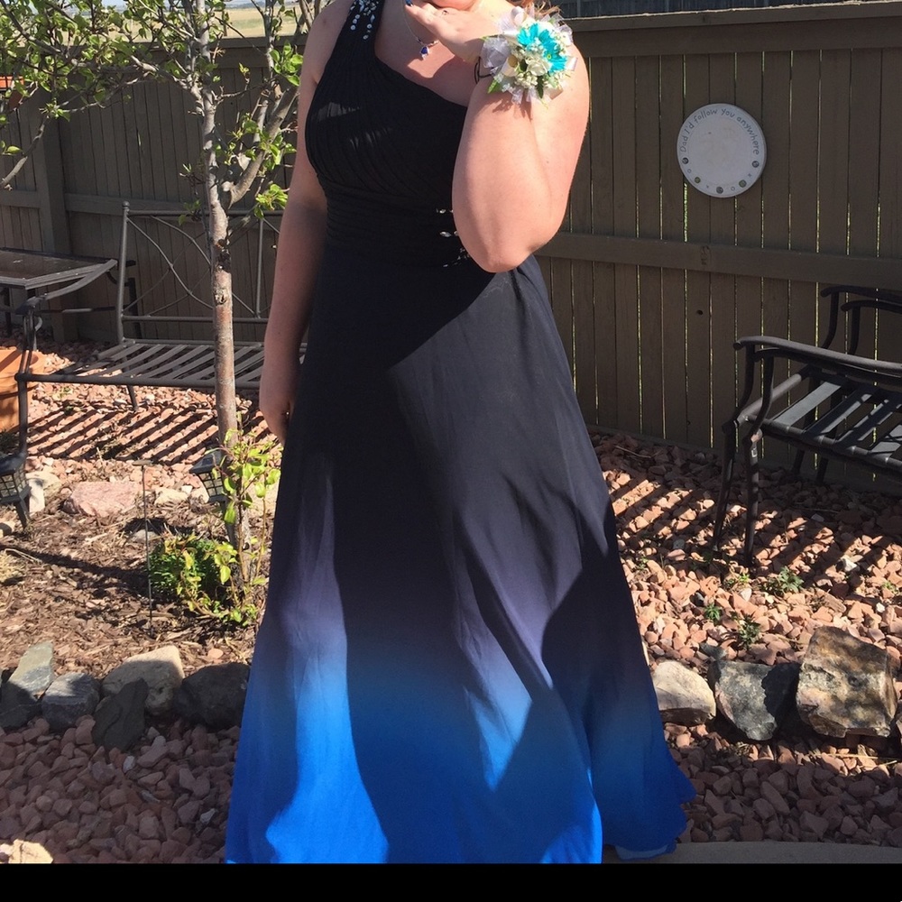 Ombré Prom Dress